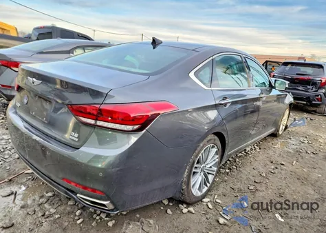 2020 Genesis G80 Base z USA, uszkodzony, nr VIN KMTFN4JE6LU330687